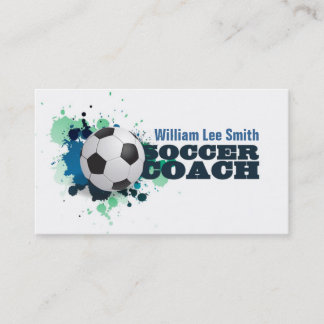 Soccer Coach Business Card