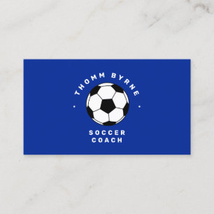 Soccer Coach Business Card