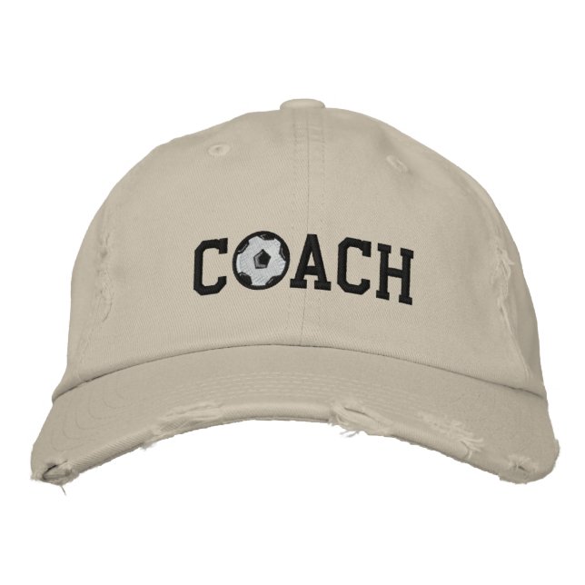 Soccer Coach Cap (Front)