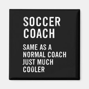Soccer Coach Definition Funny Magnet