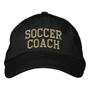 Soccer Coach Embroidered Hat