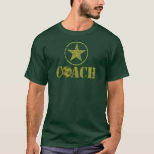 Soccer Coach General's Star T-Shirt