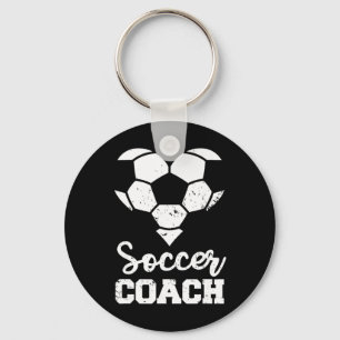 Soccer Coach Heart Funny Soccer Player  Key Ring