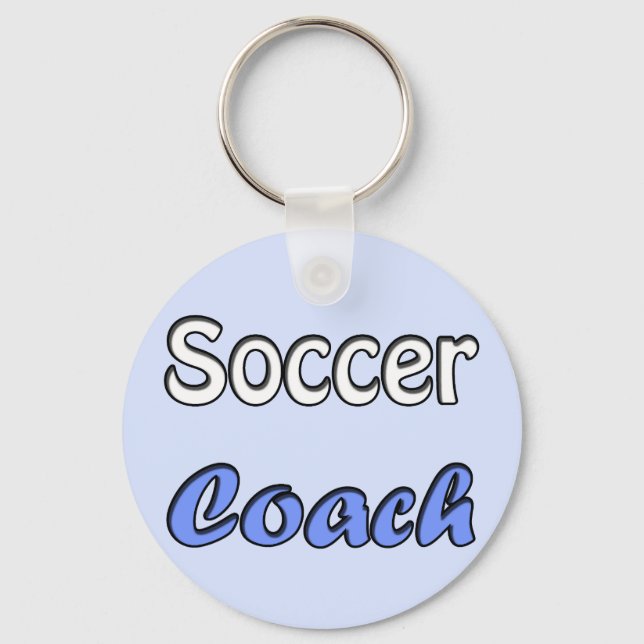 Soccer Coach Key Ring (Front)