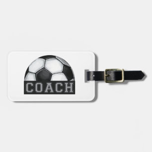 Soccer Coach Luggage Tag
