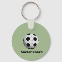 Soccer Coach Magnet keychain