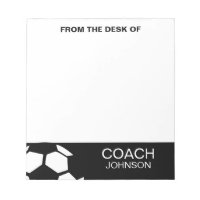 Soccer Coach Personalised Trendy Modern Stylish