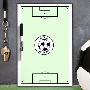 Soccer Coach Planning Dry Erase Board