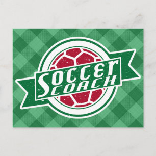 Soccer Coach Post Card