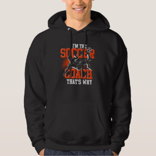 Soccer Coach Sport Trainer Athlete Training Coach Hoodie