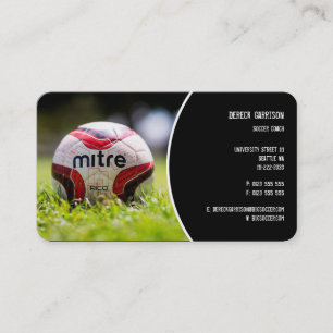 Soccer Coach Sports Gifts Business Card