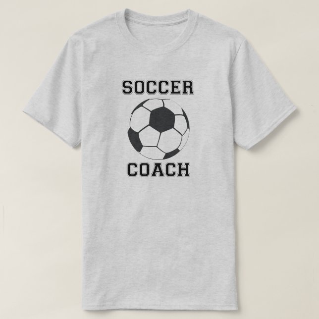 Soccer Coach T-Shirt (Design Front)