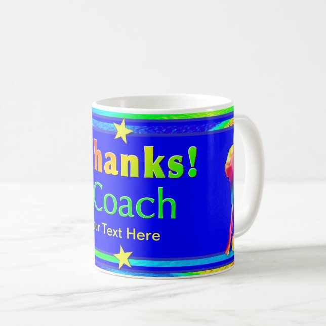 Soccer Coach Thank You Mug (Front Right)