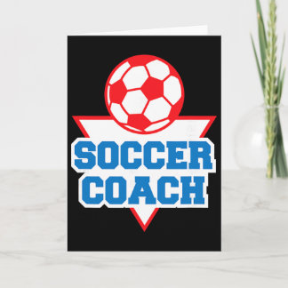 Soccer Coaching Appreciation Card