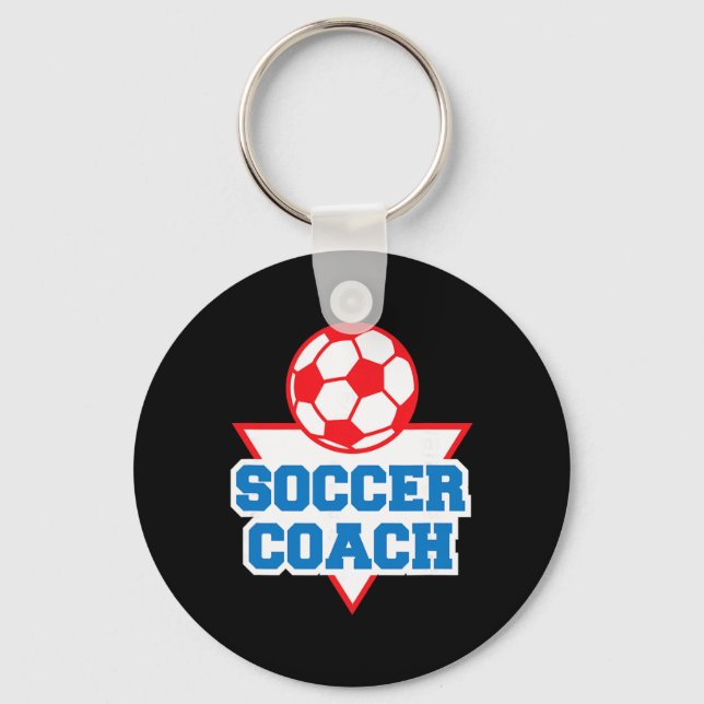 Soccer Coaching Appreciation  Key Ring (Front)