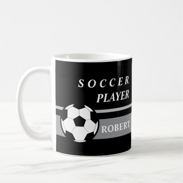 Soccer Coffee Mug (Left)