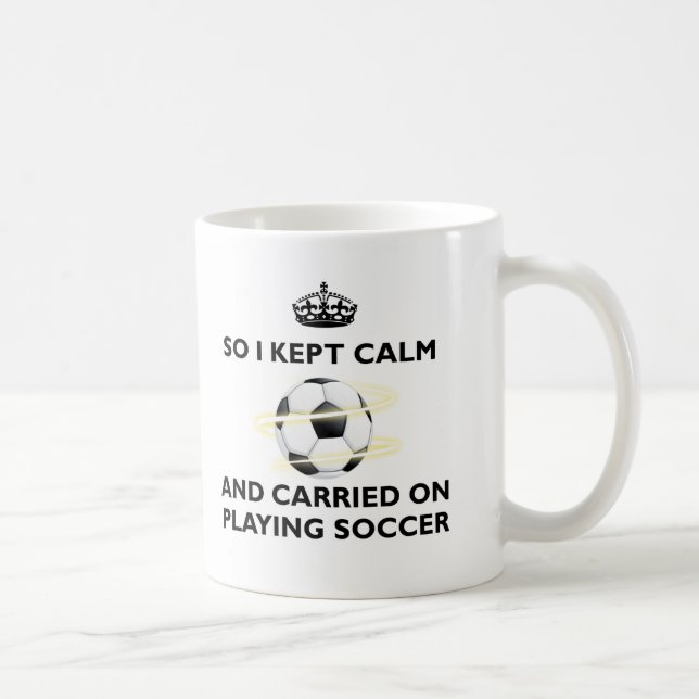 SOCCER COFFEE MUG (Right)