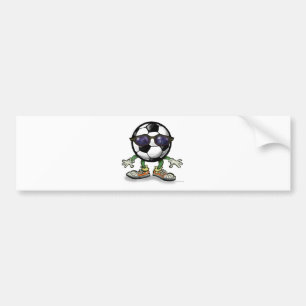 Soccer Cool Bumper Sticker