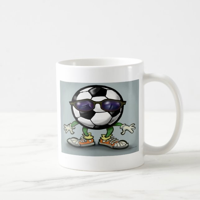 Soccer Cool Coffee Mug (Right)