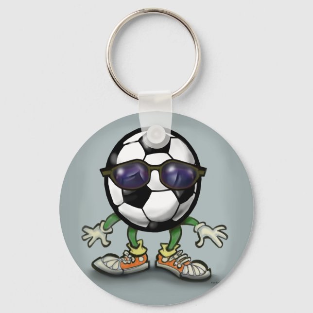 Soccer Cool Key Ring (Front)