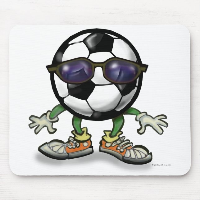 Soccer Cool Mouse Pad (Front)