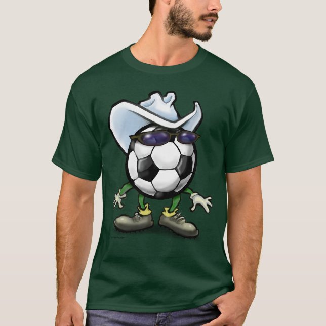 Soccer Cowboy T-Shirt (Front)