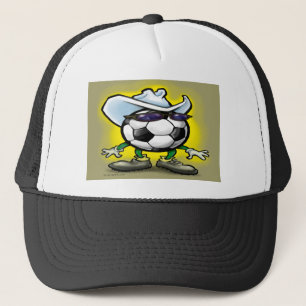 Soccer Cowboy Trucker Hat