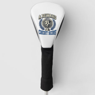 Soccer Credit Score Vintage Trophy Golf Head Cover