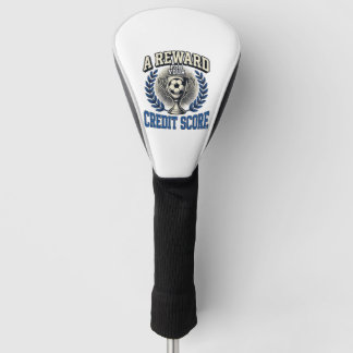Soccer Credit Score Vintage Trophy Golf Head Cover