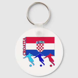 Soccer Croatia Key Ring