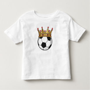 Soccer Crown King Toddler T-Shirt