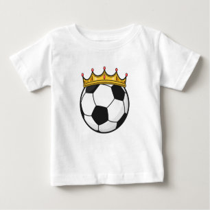 Soccer Crown Queen Baby T-Shirt