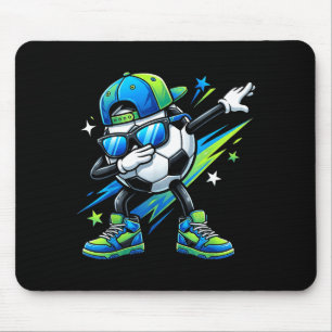 Soccer Dabbing Srts Cool Boys Girls Game Day Srt Mouse Pad