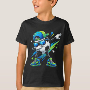 Soccer Dabbing Srts Cool Boys Girls Game Day Srt T-Shirt