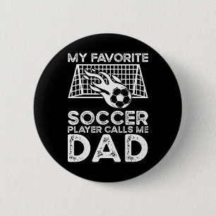 Soccer Dad _6  6 Cm Round Badge