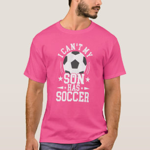Soccer Dad And Mum Outfit Soccer Support Accessori T-Shirt