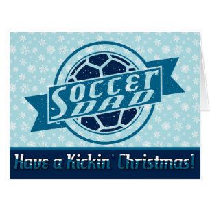 Soccer Dad Christmas Card
