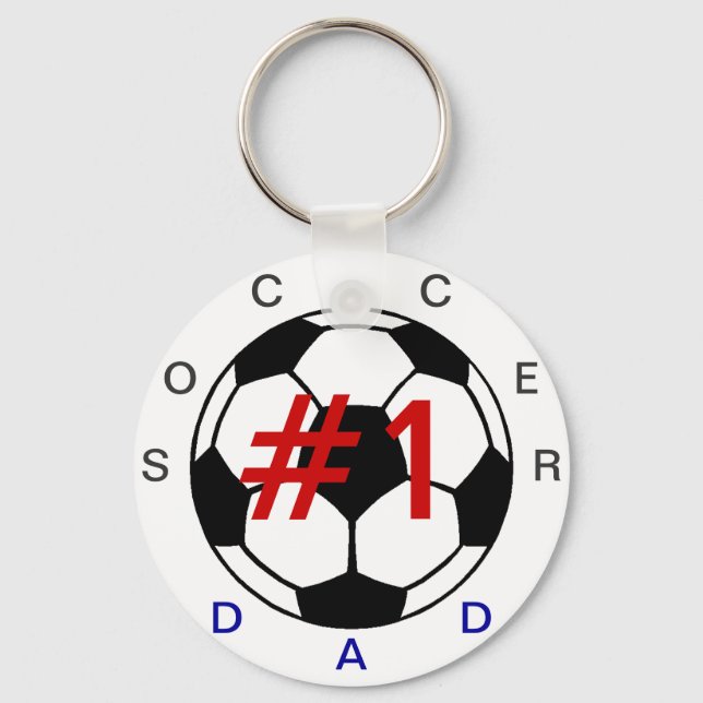 Soccer Dad Keychain (Front)