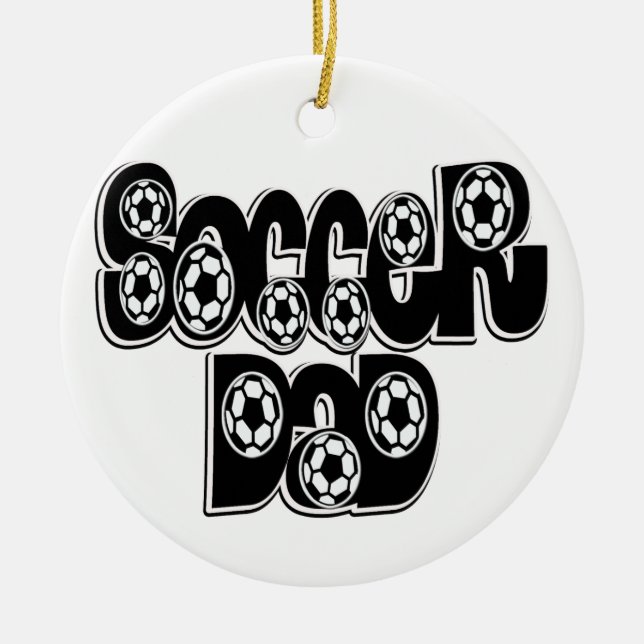 SOCCER DAD ORNAMENT (Front)