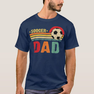 Soccer Dad Retro Vintage Father Day Soccer Lovers T-Shirt