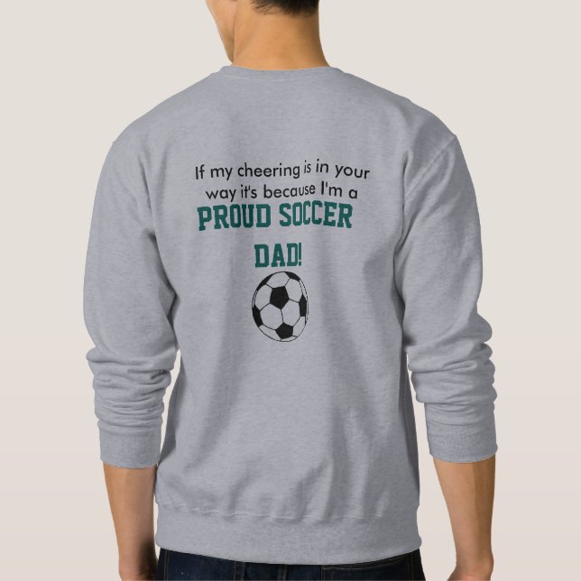 Soccer dad sweatshirt (Back)