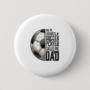 Soccer Dad Vintage Engraving Quote Vector Design_1 6 Cm Round Badge