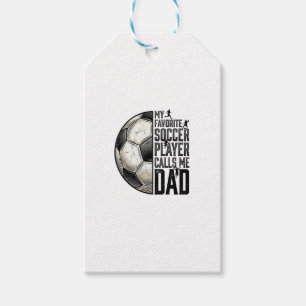 Soccer Dad Vintage Engraving Quote Vector Design_1 Gift Tags