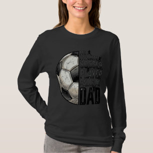 Soccer Dad Vintage Engraving Quote Vector Design_1 T-Shirt
