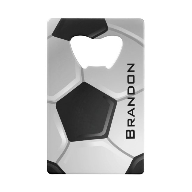 Soccer Design Bottle Opener (Front)