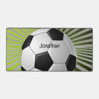 Soccer Design Desk Mat