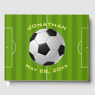 Soccer Design Guest Book