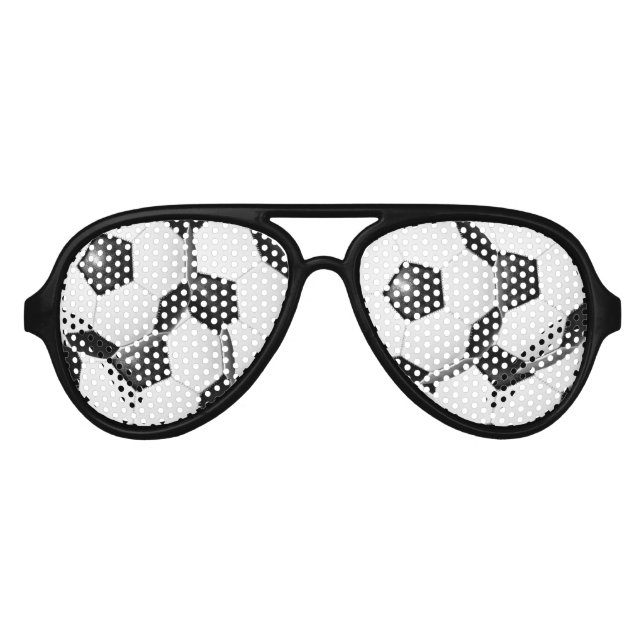Soccer Design Photo Sunglasses Shades (Front)