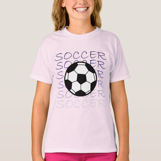 Soccer Design T-Shirt (Front)
