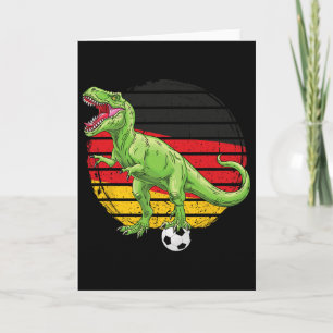 Soccer Dino Trex German Jersey Germany Flag Footll Card
